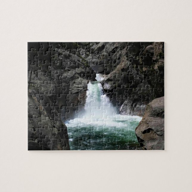 Quebra-cabeça Roaring River Falls, King's Canyon, CA (Horizontal)