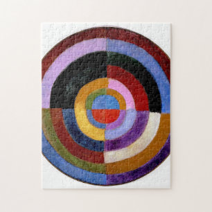 Quebra-cabeça Robert Delaunay - Pintura de Abstrato