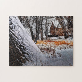 Quebra-cabeça Robert Strauss Cabin Colorado.