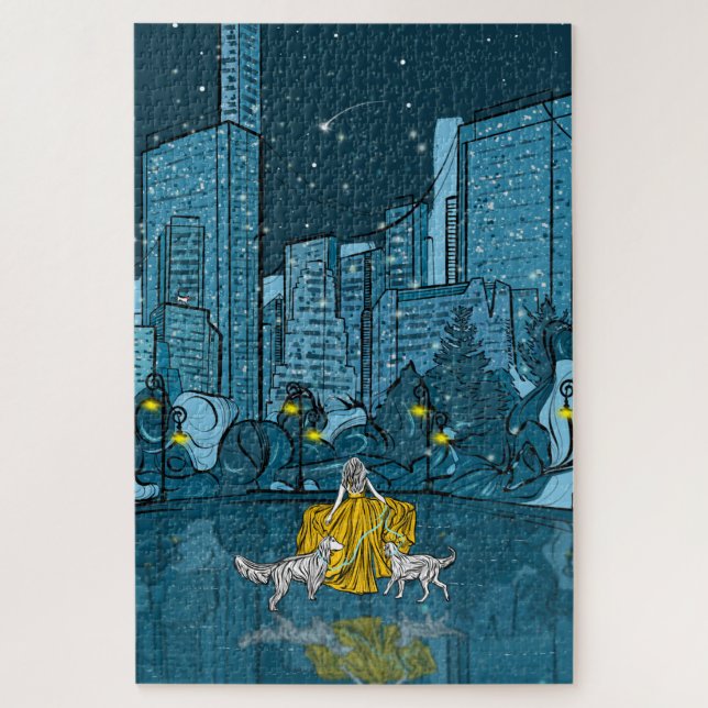 Quebra-cabeça Robin Natal (Vertical)