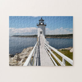 Quebra-cabeça Robinson Point Lighthouse, Isle Au Haut, Maine