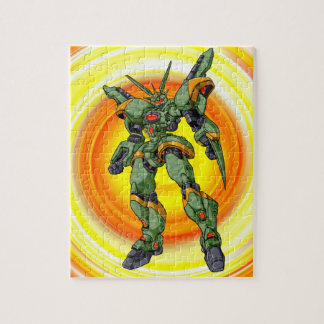 Quebra-cabeça Robô de Camo do Anime