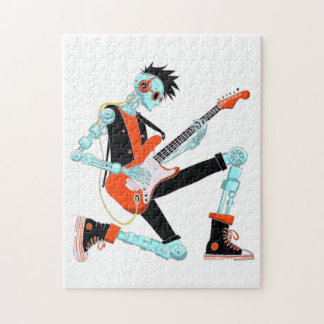 Quebra-cabeça Robô Guitarista