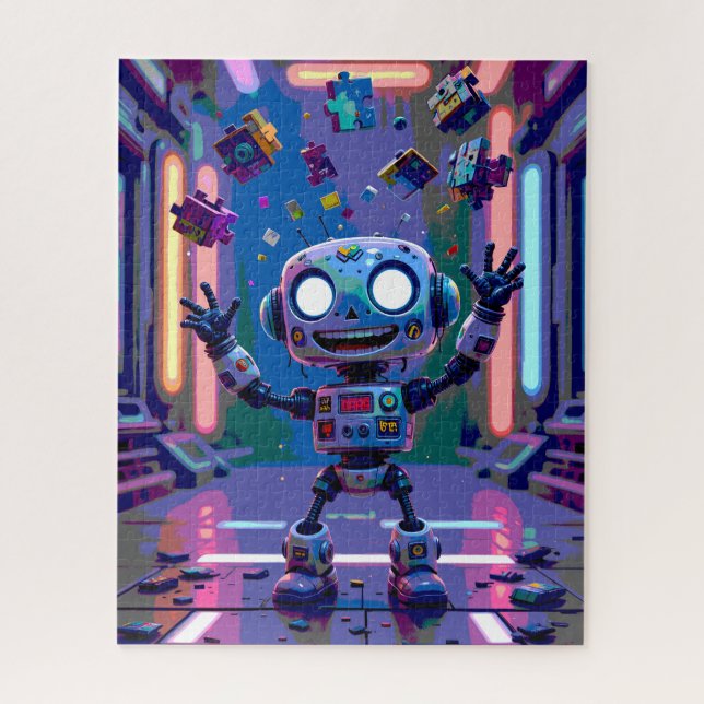 Quebra-cabeça Robot (Vertical)