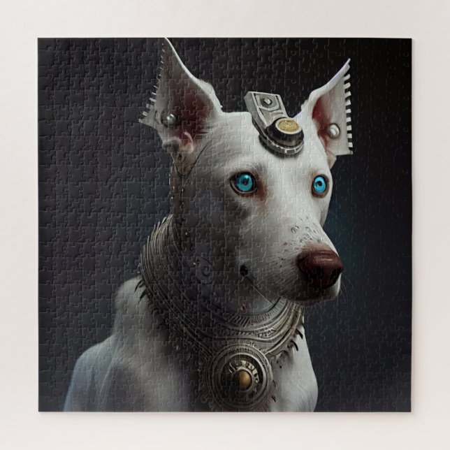 Quebra-cabeça Robótico cão (Vertical)