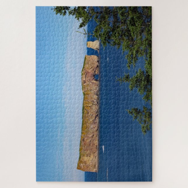 Quebra-cabeça Roca Percé no Golfo de São Lourenço (Vertical)