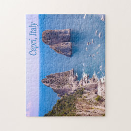 Quebra-cabeça Rochas Faraglioni, Capri Itália