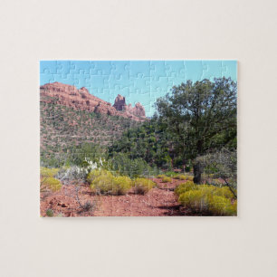 Quebra-cabeça Rochas Vermelhas e Cactos II na Arizona de Sedona
