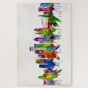 Quebra-cabeça Rochester New York Skyline