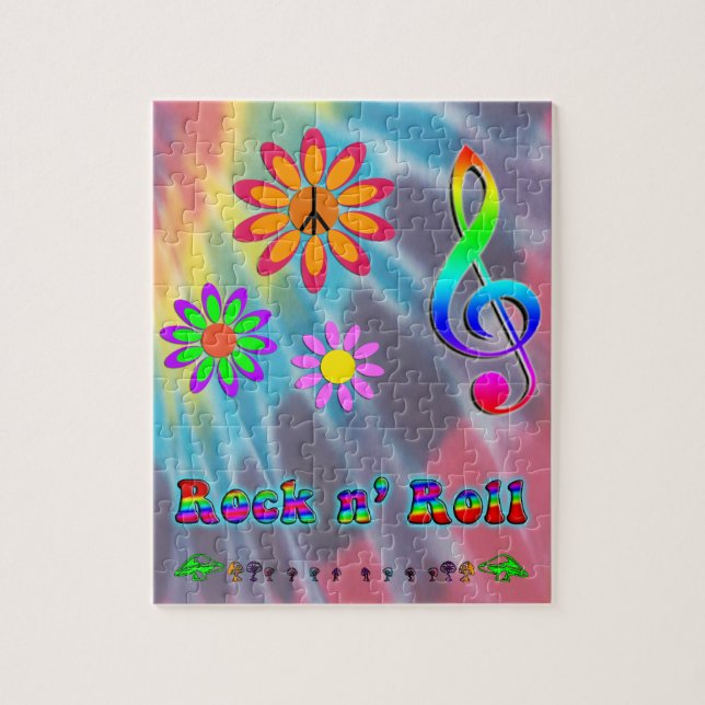 Quebra-cabeça Rock n' Roll (Vertical)