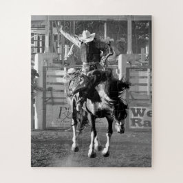 Quebra-cabeça Rodeo Cowboy Bucking Horse De 8 Segundos Para Pont