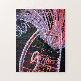 Quebra-cabeça Rodovalho rosa