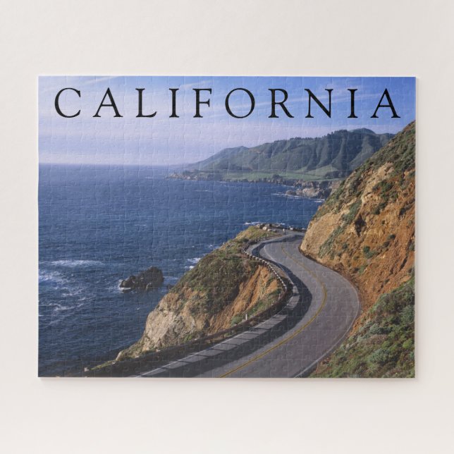 Quebra-cabeça Rodovia 1 | Carmel Califórnia (Horizontal)
