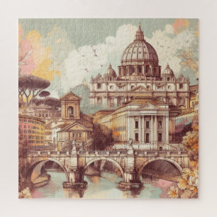Quebra-cabeça Roma Cidade Vaticano Itália Europa