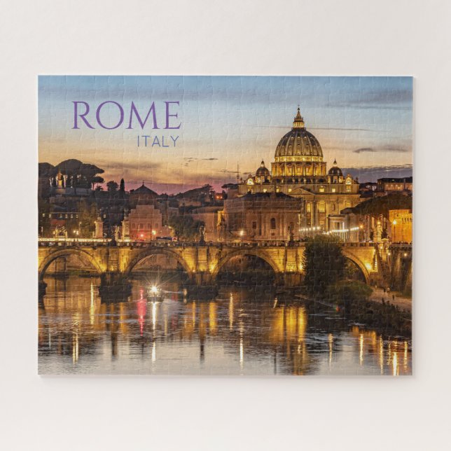 Quebra-cabeça Roma Itália (Horizontal)