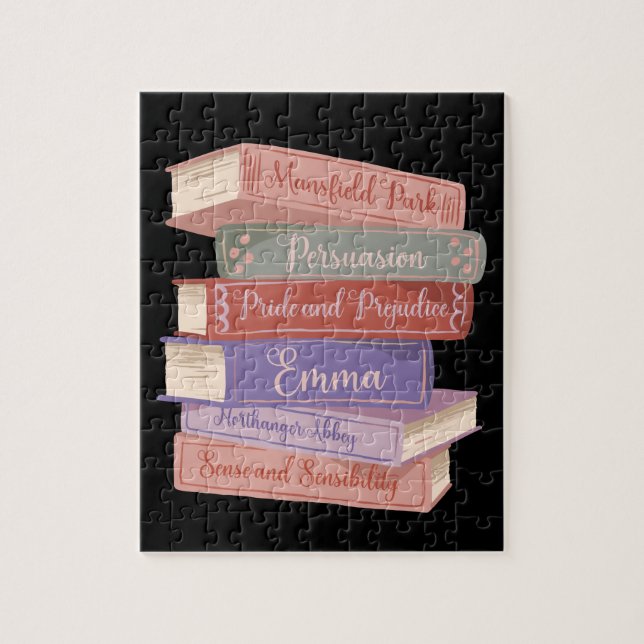 Quebra-cabeça Romances de Jane Austen V (Vertical)