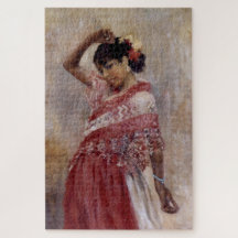 Romani Gypsy Woman Dancing (por Albert Edelsense)