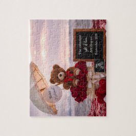 Quebra-cabeça Romantic Baby Reveal Pregnancy announcement gift 