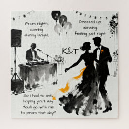 Quebra-cabeça Romantic Promposal | Go to Prom with Me