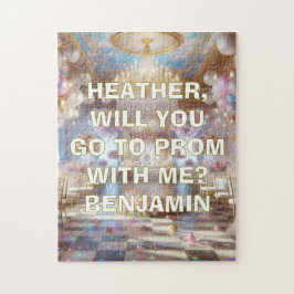 Quebra-cabeça Romantic Promposal | Go to Prom with Me