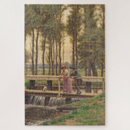 Quebra-cabeça Romântica (por Edmund Blair Leighton)