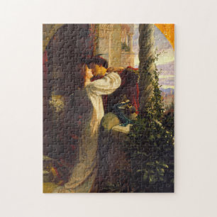 Quebra-cabeça Romeu e Julieta c. 1884 por Sir Frank Dicksee