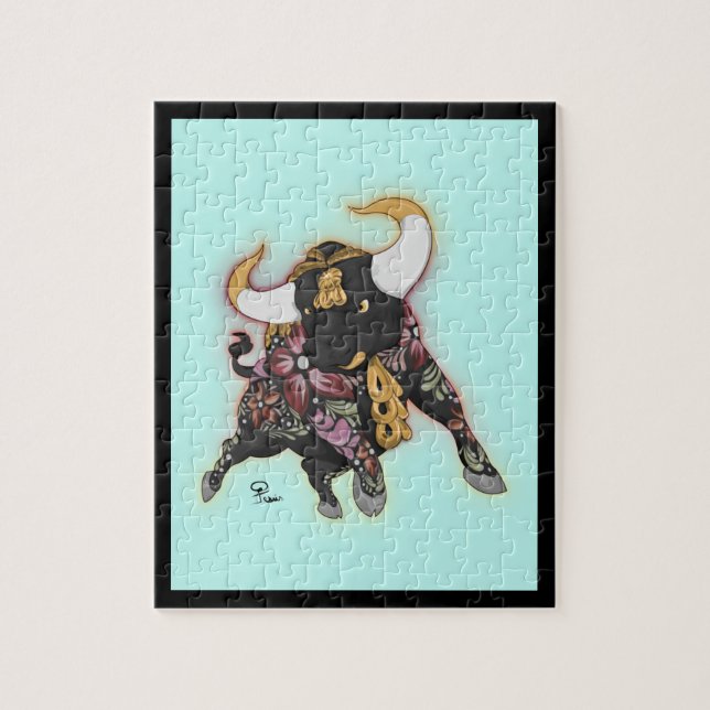 Quebra-cabeça Rompecabezas Torito De Pucará (Vertical)