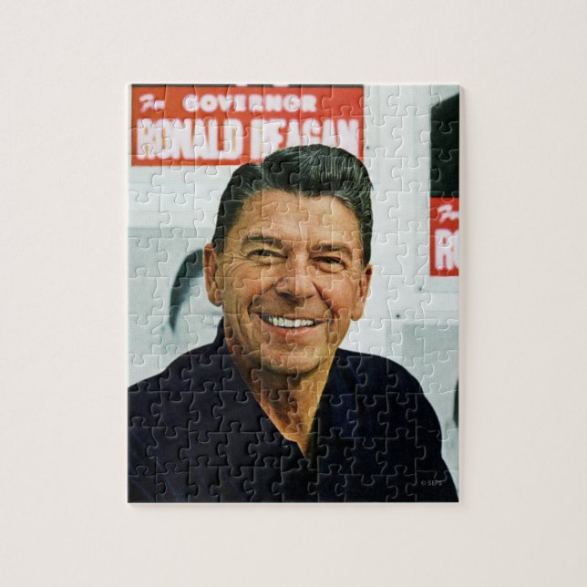 Quebra-cabeça Ronald Reagan (Vertical)