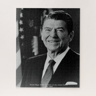 Quebra-cabeça Ronald Reagan 40º Presidente dos Estados Unidos