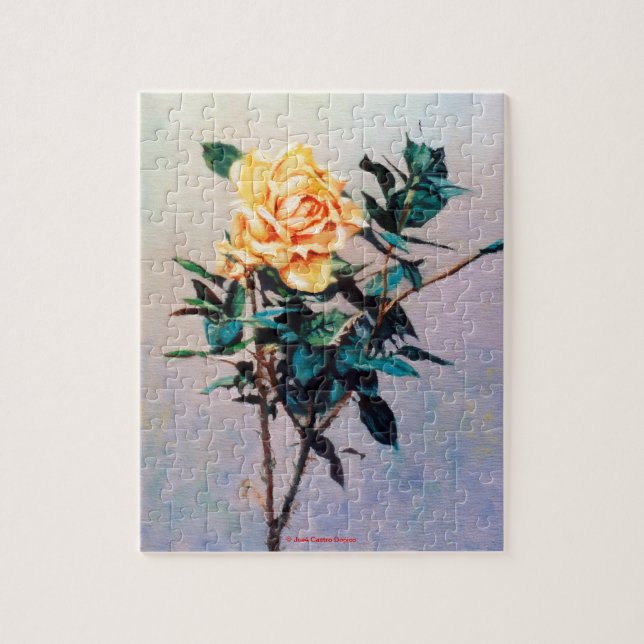Quebra-cabeça Rosa (Vertical)