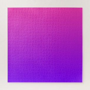 Quebra-cabeça Rosa a Roxo Movimento de Gradação de Cor Moderna