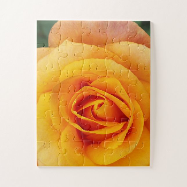 Quebra-cabeça rosa amarela floração (Vertical)