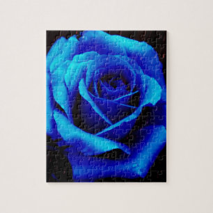 Quebra-cabeça Rosa Azul Dramático
