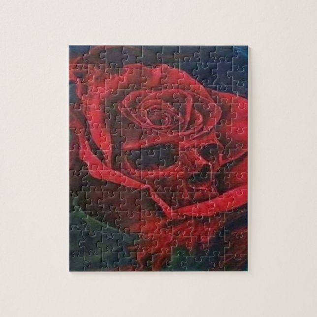 Quebra-cabeça Rosa de morte (Vertical)