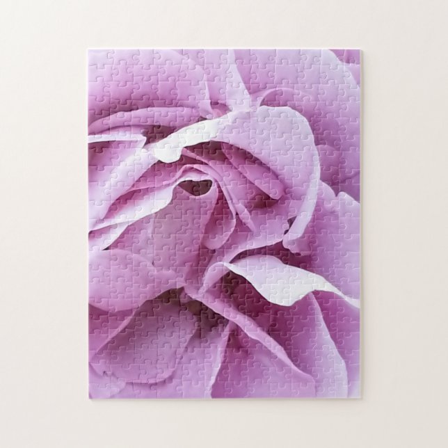 Quebra-cabeça Rosa do Labender (Vertical)