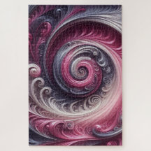 Rosa e Roxo Simples Abstrato moderno