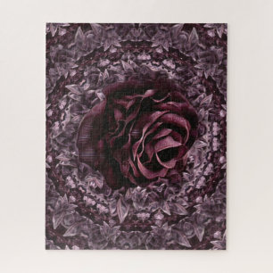 Quebra-cabeça Rosa Mandala