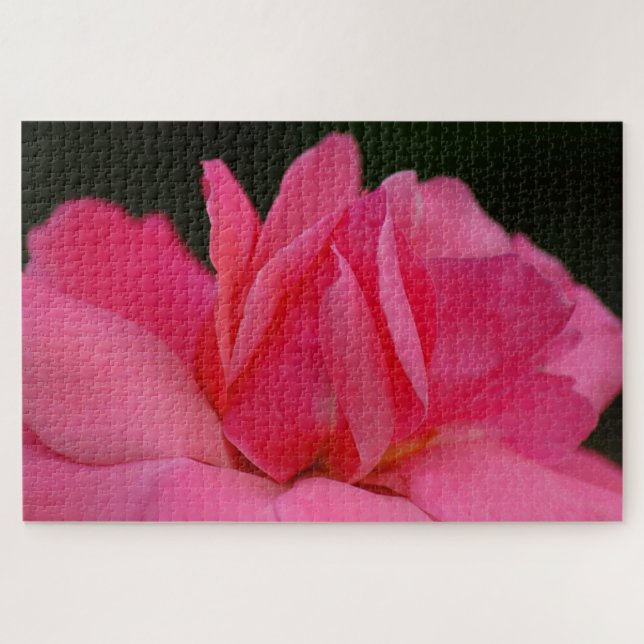 Quebra-cabeça Rosa Pink Petals (Horizontal)