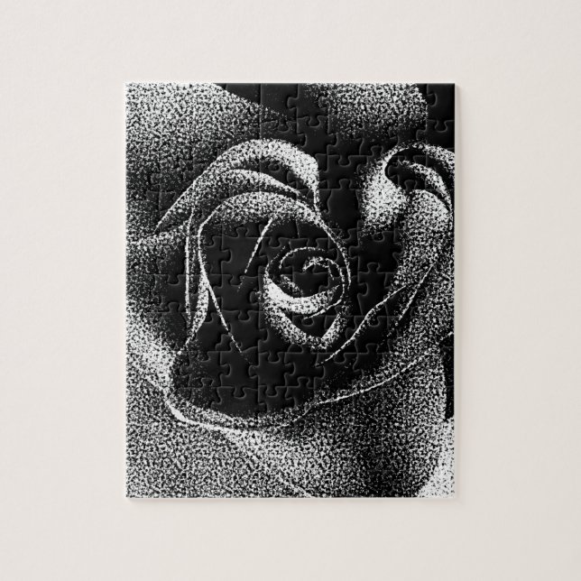 QUEBRA-CABEÇA ROSA PRETO (Vertical)