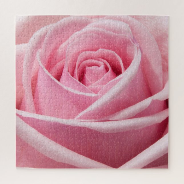 Quebra-cabeça Rosa Rosa Rosa Maciça (Vertical)