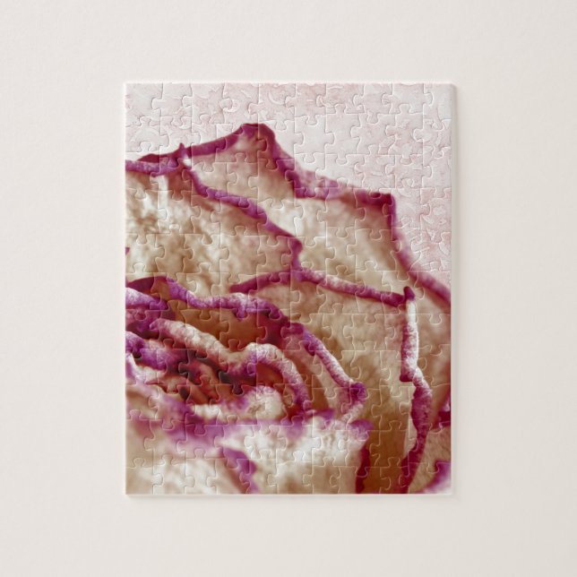 Quebra-cabeça Rosa Rosa Rosa Seca (Vertical)