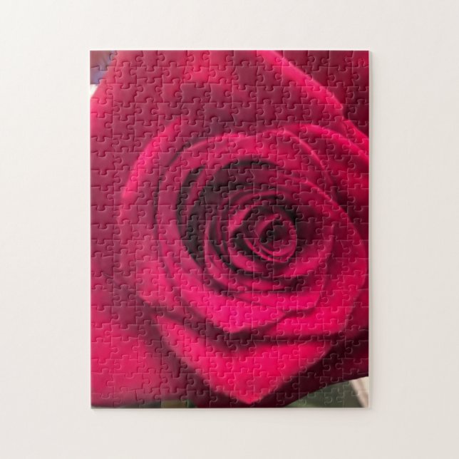 Quebra-cabeça Rosa Vermelha (Vertical)