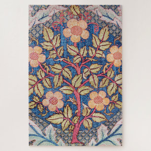 Quebra-cabeça Rosa Wreath, William Morris