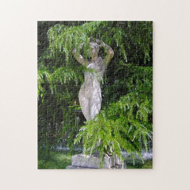 Quebra-cabeça Rosaleda de Madrid. (Vertical)