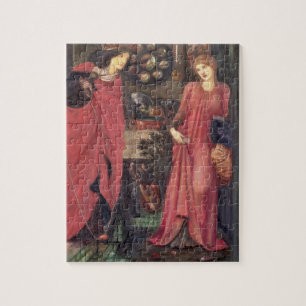 Quebra-cabeça Rosamund justo e rainha Eleanor (meios mistos no