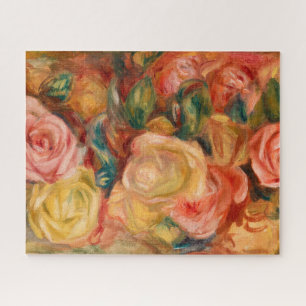 Quebra-cabeça Rosas, 1912, por Pierre-Auguste Renoir