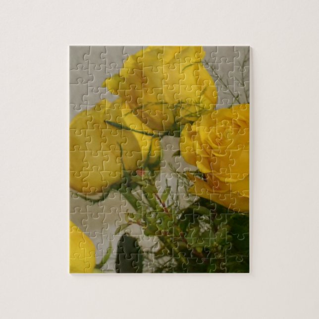 Quebra-cabeça Rosas Amarelas (Vertical)