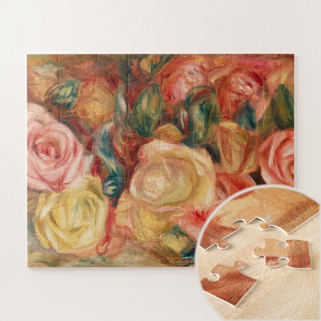 Quebra-cabeça Rosas de Auguste Renoir (Criador carregado)