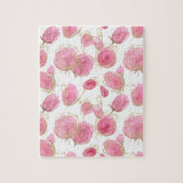 Quebra-cabeça Rosas rosadas