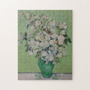Quebra-cabeça Rosas Van Gogh Pintura Floral
